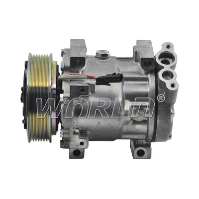 ルノーの塵払いのためのOEM 8201018716車ACシステム圧縮機7V16