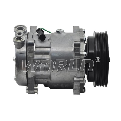 12V エアコン コンプレッサー 7V16 アルファ ロメオ マセラティ WXAA011