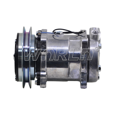 12V トラック AC コンプレッサー SD5H148478 5H149680 ニューホランド 竹内 WXTK066