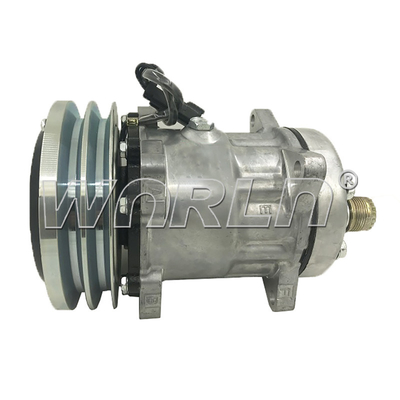 普遍的なトラック AC コンプレッサー 12V エアコン ポンプ 7H15 2PK キャタピラー ニューホランド