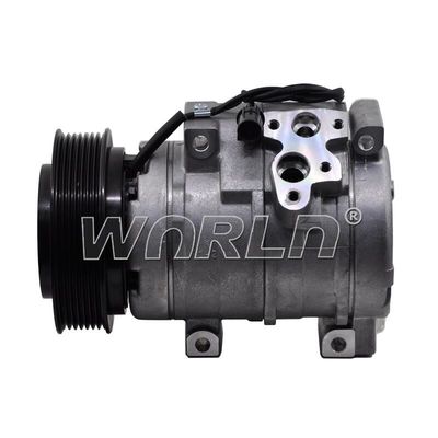 自動車エアコンコンプレッサー DCP45006 三?? パジェロ3.8 V95 WXMS033