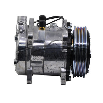 自動エアコン コンプレッサー ユニバーサル 5H09 6PK 12V WXUN020