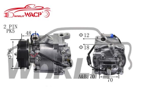 自動車用ACコンプレッサー シェブロレット トラッカー オニックス用 アベオ用 52093071 52039087 WXCV052