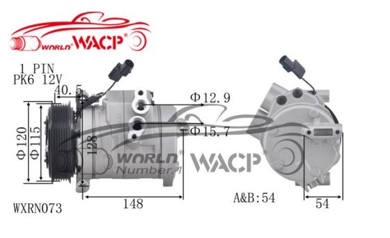 自動車部品 エアコン コンプレッサー F500SC8AA01 21700811101210 ラダ・プリオラ 1.6 WXRN073