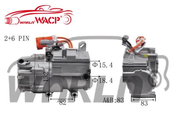 8837050010 0422000102 電気自動車用 ACコンプレッサー レクサス LS600HL 3.5 WXHB013