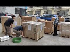 自動車用エアコンコンプレッサーメーカー倉庫の梱包プロセスと配送