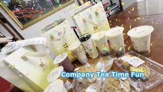 会社でまた楽しいアフタヌーンティーの時間がやってきました。威興社様、ありがとうございます。