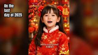 2025 年最後の日、新年明けましておめでとうございます。ご多幸をお祈り申し上げます。あけましておめでとう